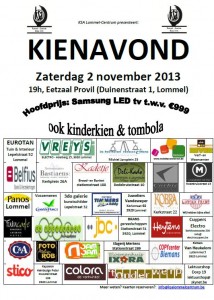 Kienavond poster 2013